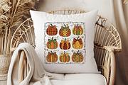 Halloween Pumpkin Sublimation PNG, an Illustration by Libby Wishes (Thumbnail 2 of 6)