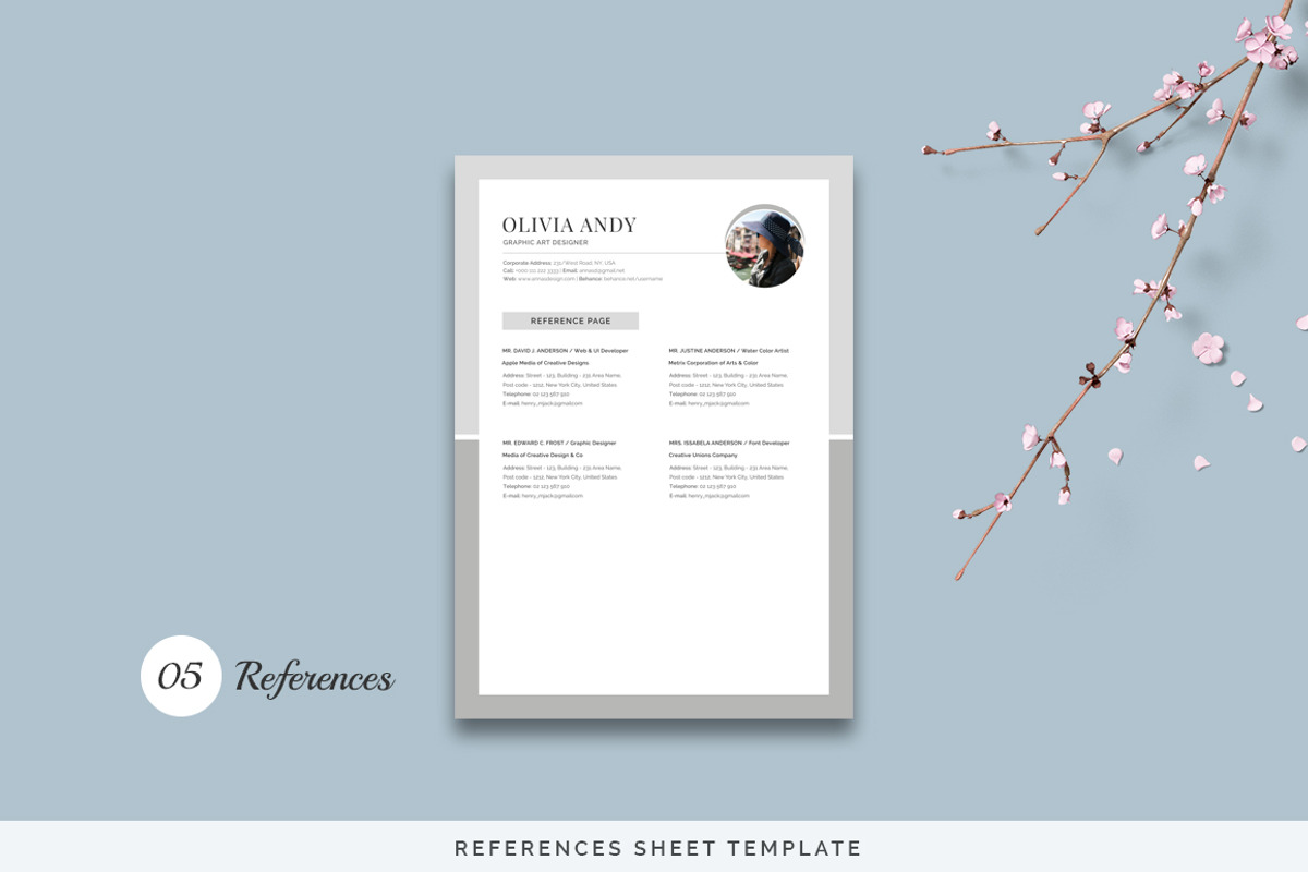 Olivia Multipurpose Pack + BONUS, a Brochure Template by Typography Prime (Photo 12 of 14)