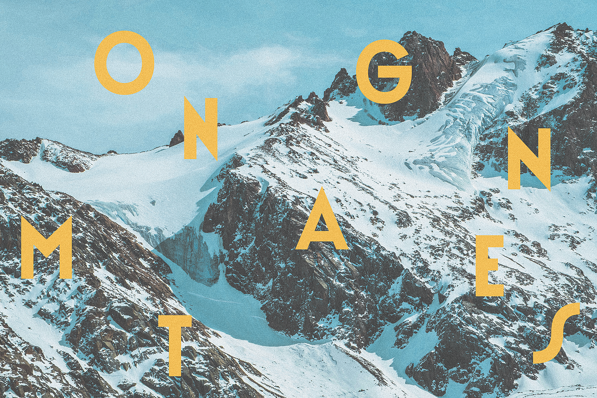 MC Alpine, a Sans Serif Font by McLetters (Photo 5 of 12)