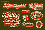 NS Drippy, a Script Font by Novisouldado (Thumbnail 5 of 9)
