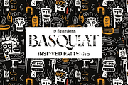 10 Art Series Patterns: Basquiat, a Pattern Graphic by Motifs (Thumbnail 2 of 12)