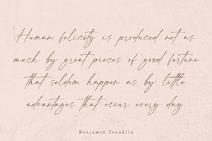 Felicity - Handwritten Font