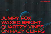 Glitro - Futuristic Glitch Fonts, a Sans Serif Font by Konstantine Studio (Thumbnail 3 of 4)
