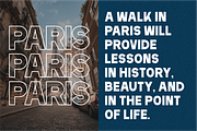 Bravo - Condensed Sans Serif Font, a Sans Serif Font by Pian45 Studio (Thumbnail 6 of 8)