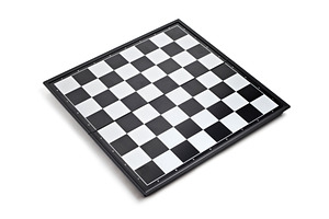 Empty chessboard, a Photo by saiko3p