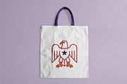 American Eagle Patriotic Badge Icon, a Branding & Logo Template by Vectorium Studio (Thumbnail 2 of 2)