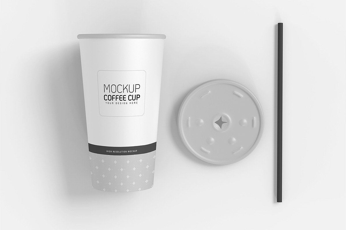 Minimal Coffee Cup Mockup Set, a Product Mockup by graphypix (Photo 3 of 4)