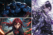 19 Anime Character Art Pack, an Arts & Entertainment Photo by Hamza067 (Thumbnail 4 of 5)