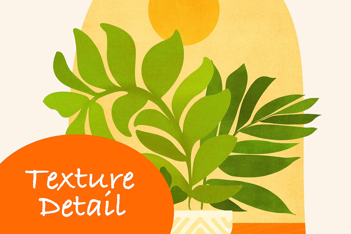Summer Botanical Printable Posters, a Decorative Illustration by kristiangallagher (Photo 3 of 3)