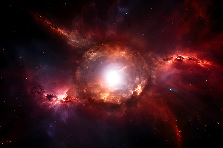 Beautiful cosmic nebula., a Nature Photo by Rov.7