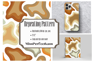 Beige Camo - Repeating Pattern