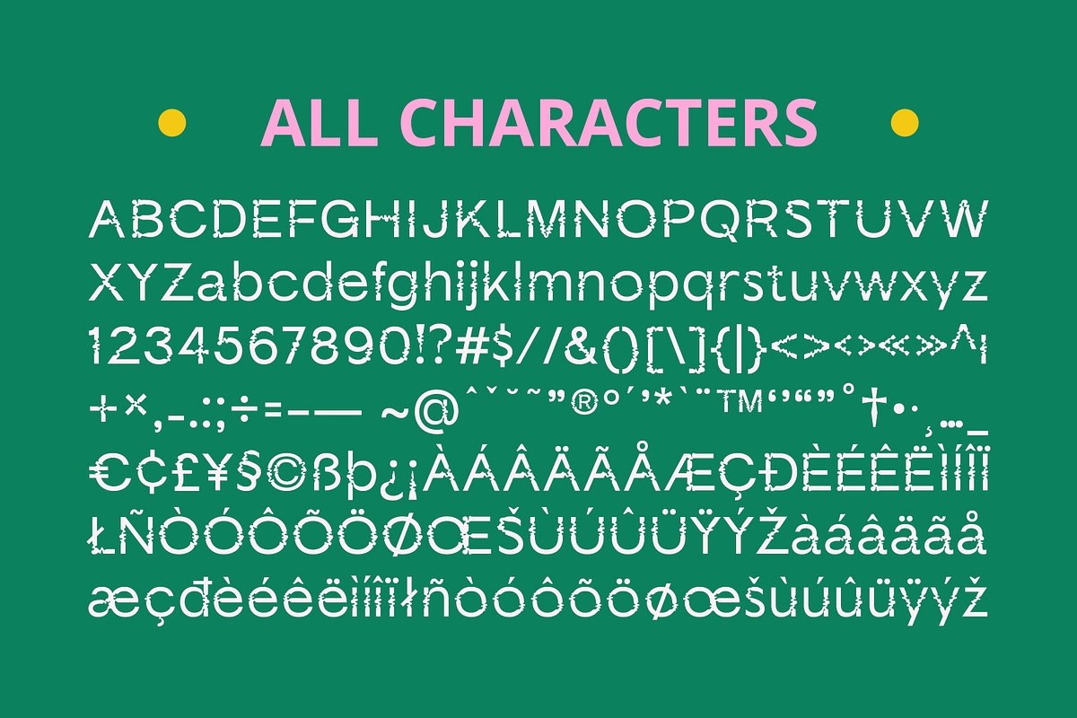 CS Pacify – Psychedelic Font, a Sans Serif Font by Craft Supply Co. (Photo 8 of 8)