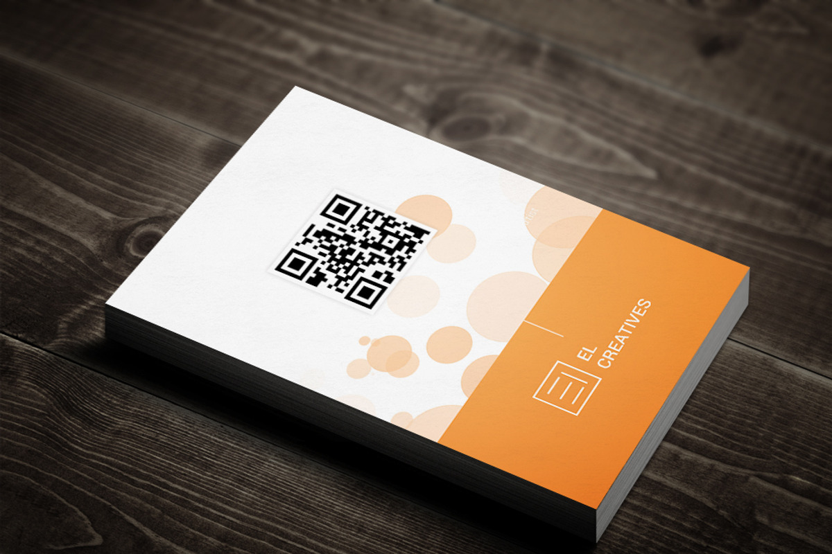 Creative Orange Business Card, a Business Card Template by bouncy (Photo 4 of 4)