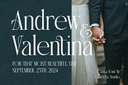 Carika - Elegant Serif, a Serif Font by Qweera Studio (Thumbnail 6 of 10)