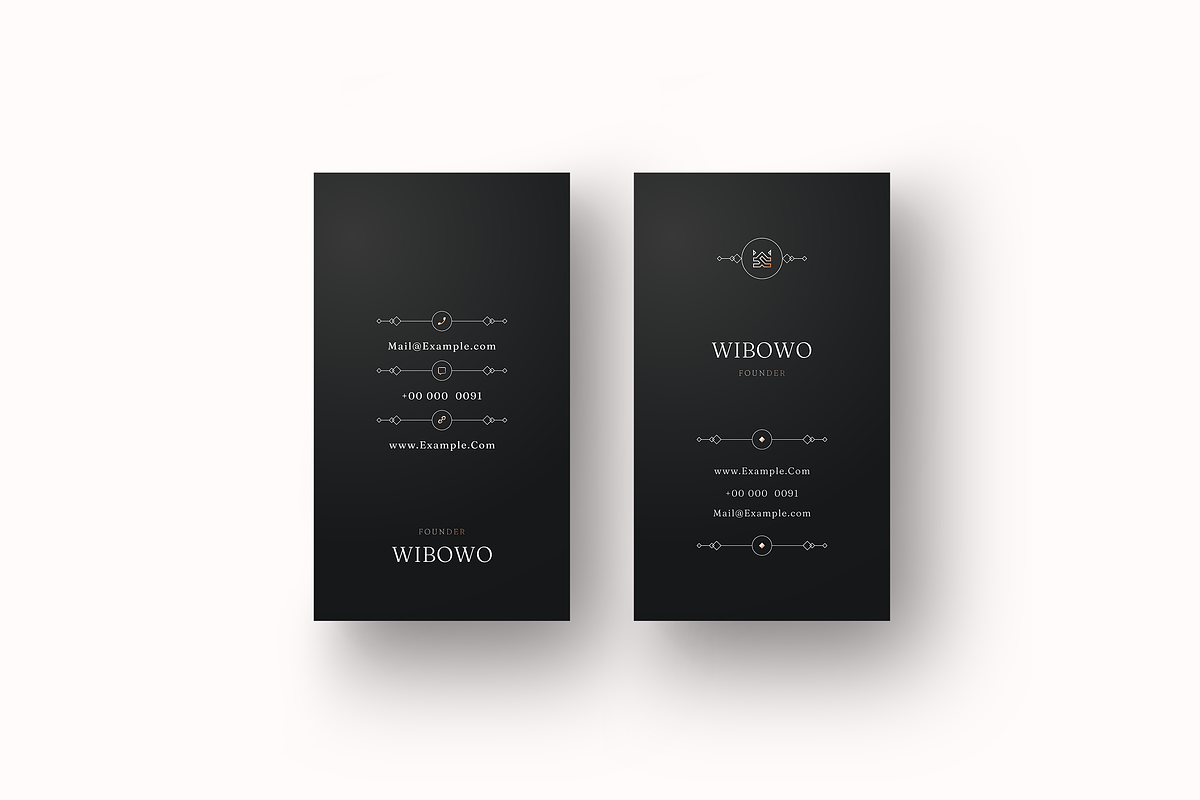 Tarot - Business Card Template, a Business Card Template by Ctrl space studio (Photo 3 of 9)