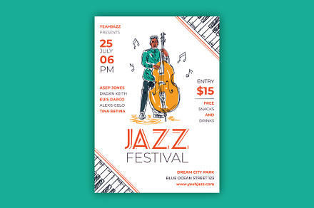 Jazz Festival Flyer