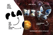PLANETARIUM Photoshop Creative Kit, a Layer Style Add-On by Sophico (Thumbnail 2 of 6)