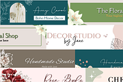 20 Etsy Banner Kit, a Stationery Template by Local Marketing Templates (Thumbnail 2 of 2)