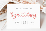 Carley - Lovely heart Script Font, a Script Font by Jozoor (Thumbnail 3 of 10)