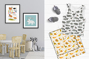 Cute animals of seven continents, a Wallpaper Graphic by Murvin (Thumbnail 7 of 9)