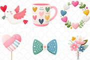 Faux Yarn Valentine Sublimation, an Illustration by Black Bird Studio (Thumbnail 2 of 6)