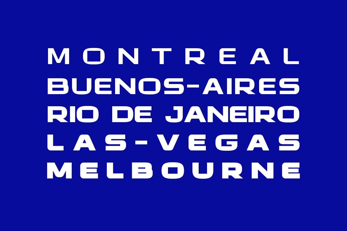 Kyron - Futuristic Modern Font, a Sans Serif Font by roomspace creative lab (Photo 5 of 10)