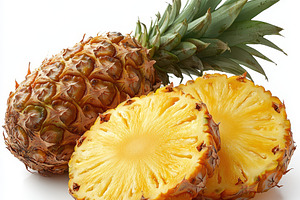 Ripe Pineapple Sliced Fresh Tropical, a Food & Drink Photo by Pixeness Studio