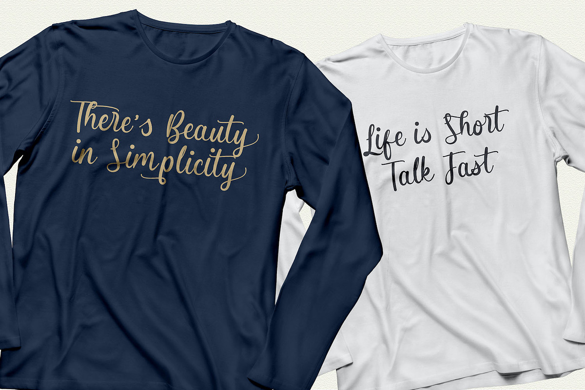 Butterfly Winter - Handwritten Font, a Script Font by StringLabs (Photo 2 of 10)