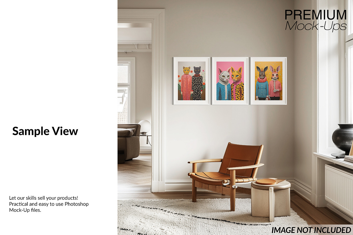 Bundle 44 Frames & Wallpaper Mockups, a Household Mockup by mock-ups (Photo 31 of 34)