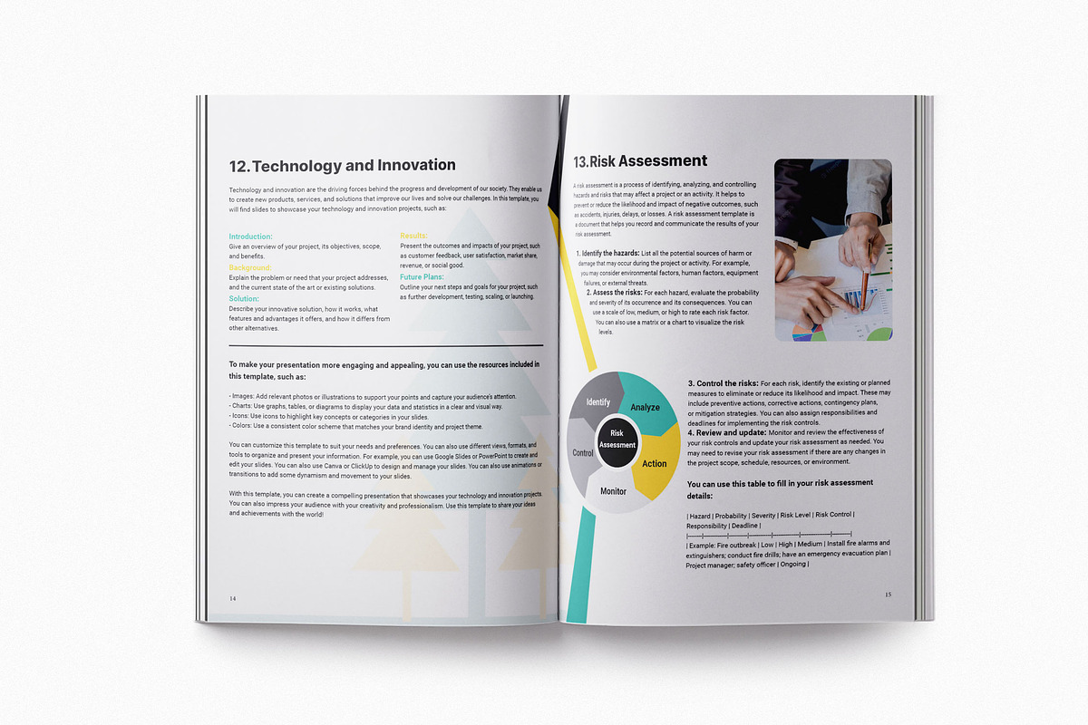 Investor Proposal Editorial Template, a Marketing Template by Limino™ Studio (Photo 9 of 12)