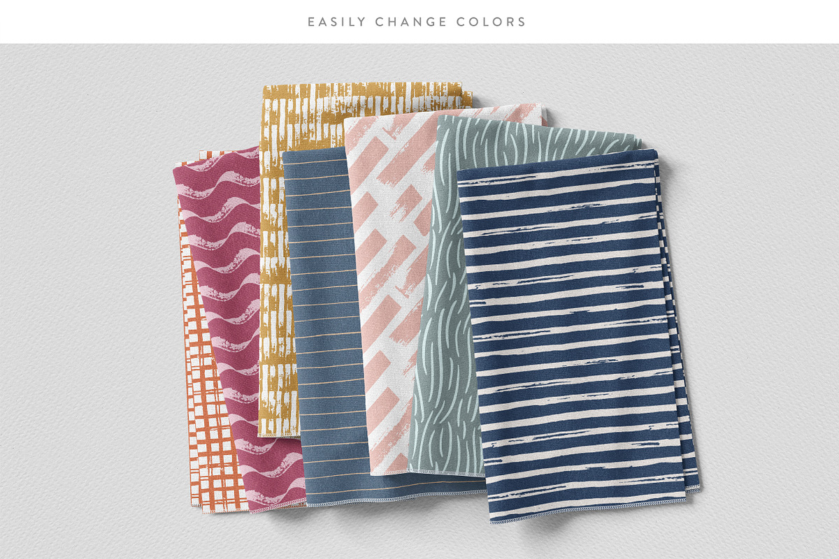 Lines and Brush Strokes, a Pattern Graphic by Type and Graphics Studio (Photo 5 of 7)