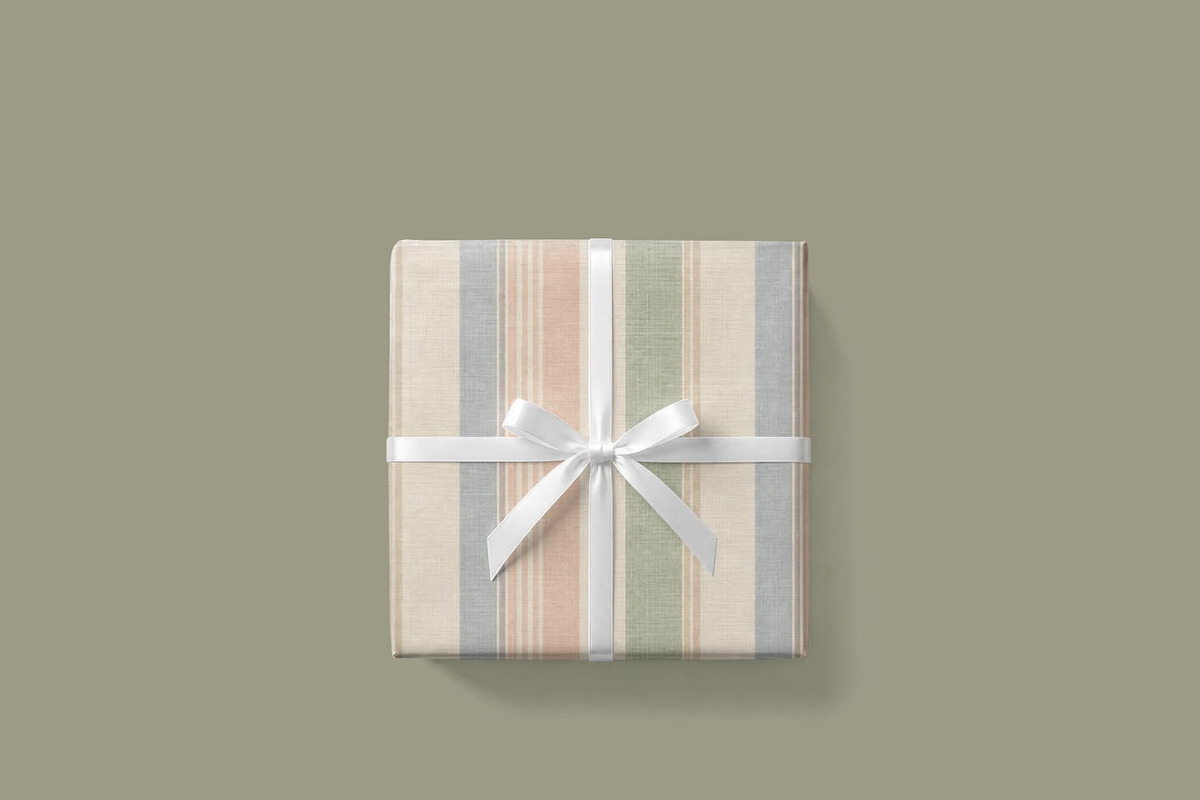 Pastel Linen Stripe Seamless Pattern, a Pattern Graphic by elif (Photo 3 of 9)