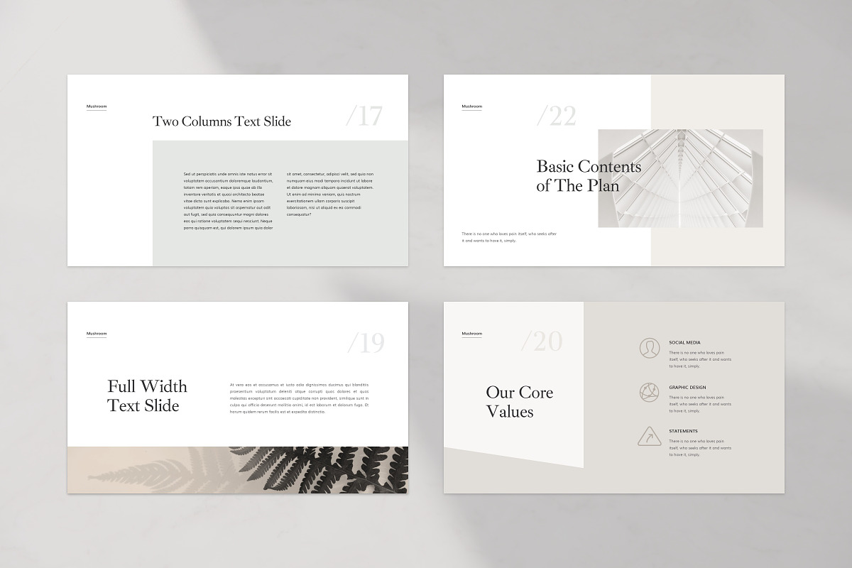 Mushroom PowerPoint Presentation, a Presentation Template by Goashape Studio (Photo 11 of 19)