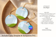 Ornament Mockup Set of 3, a Household Mockup by EmpaviMockups (Thumbnail 3 of 5)