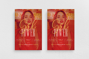 Girl Power Flyer Template