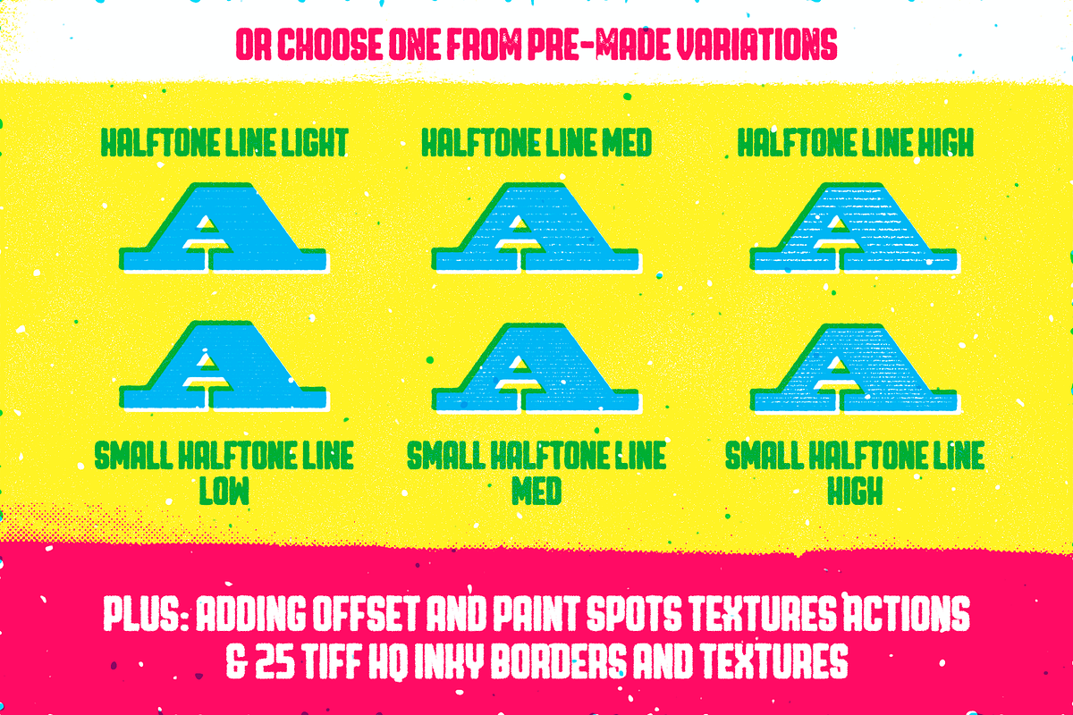 King of Prints • Smart texturing, an Action Add-On by Vintage Voyage Supply (Photo 8 of 9)