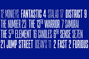 Compressed Jam, a Sans Serif Font by JAM Type (Thumbnail 12 of 12)