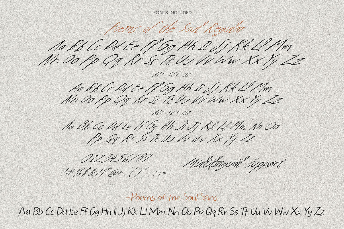 Poems of the Soul - Romantic Font, a Handwritten Font by AndrewPixelType (Photo 13 of 13)