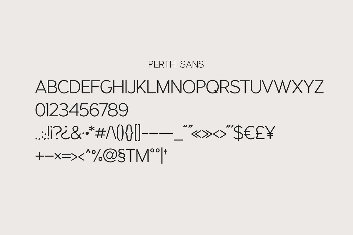 Perth Serif & Sans Duo preview 3
