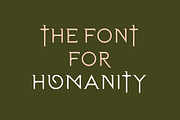 Anthropology. Modern serif font, a Serif Font by LostandFoundry (Thumbnail 6 of 7)