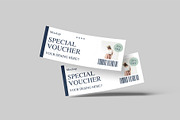 Gift Voucher Mockup, an Advertising Mockup by Graphiculon (Thumbnail 2 of 11)
