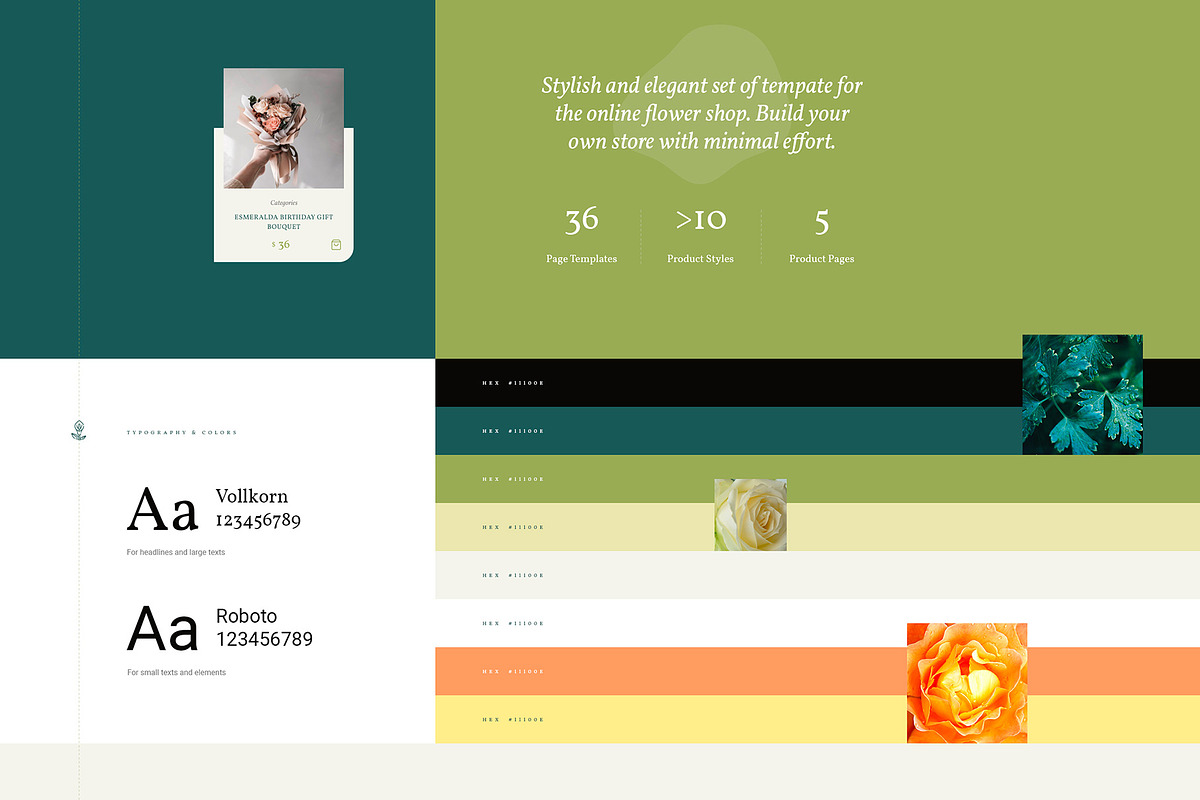 Florence - eCommerce Web UI Kit, an UI Kit Template by Creatoly (Photo 2 of 16)