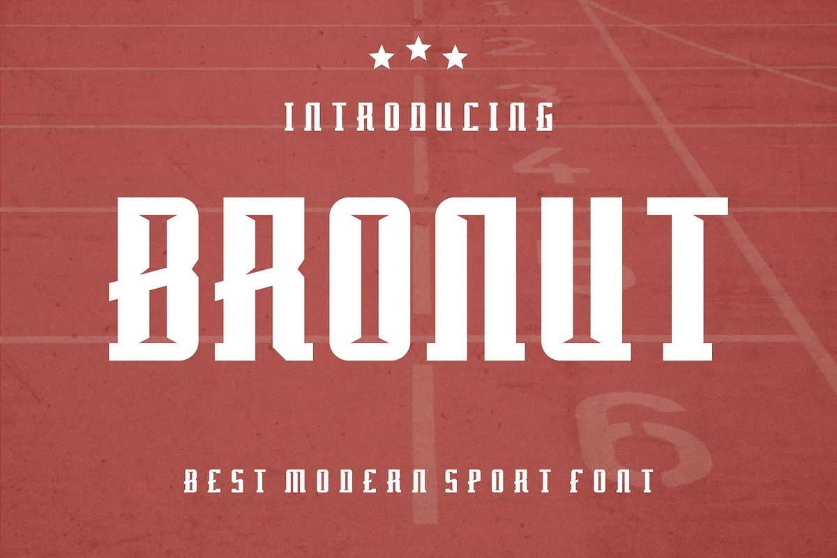 Bronut Font, a Serif Font by alanwarstd (Photo 1 of 6)