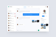 Smilechat — Chat PSD Template, an UI Kit Template by artemmashirov (Thumbnail 1 of 3)