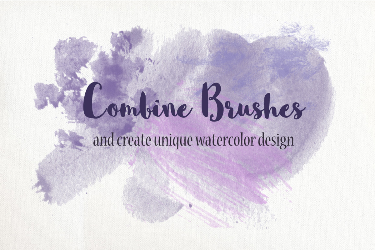 PS Watercolor Brush Kit 250 brushes preview 4