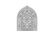 Islamic Arch Window Mandala Bundle, an Illustration by Artivon (Thumbnail 6 of 45)