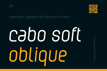 Cabo Soft Oblique Font