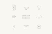 Soutono Minimal Logo Kit Ai,Eps,Psd, a Branding & Logo Template by Feel This (Thumbnail 2 of 13)
