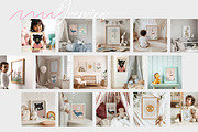 30x Nursery Frame Mockups Set, a Mockup by First Impression Mockups (Thumbnail 8 of 9)