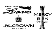 Maison des Pastel | Vintage Font Duo, a Sans Serif Font by Jolicia Type (Thumbnail 10 of 14)